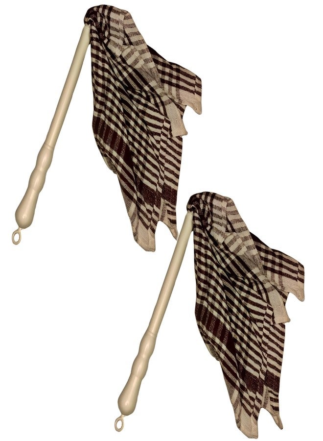 Vemlons Jhatakni Handy Duster with Removable Cotton Cloth for Cleaning Home/Jhatakni Cleaning Duster (Combo Set of 2 Duster), Multicolor - Image 2